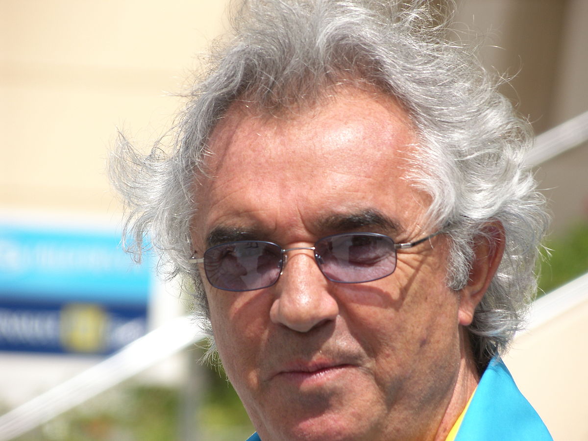Flavio Briatore au Grand Prix de Bahreïn de 2006.