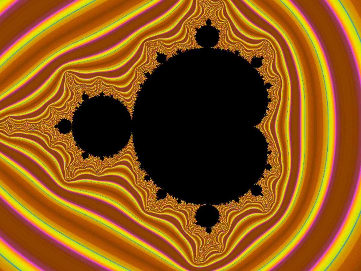 Une représentation de l'ensemble de Mandelbrot