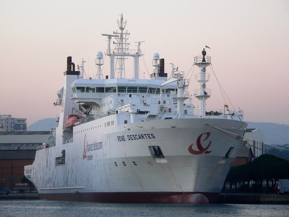 René Descartes, de France Telecom Marine, à la Seyne-sur-Mer en 2006