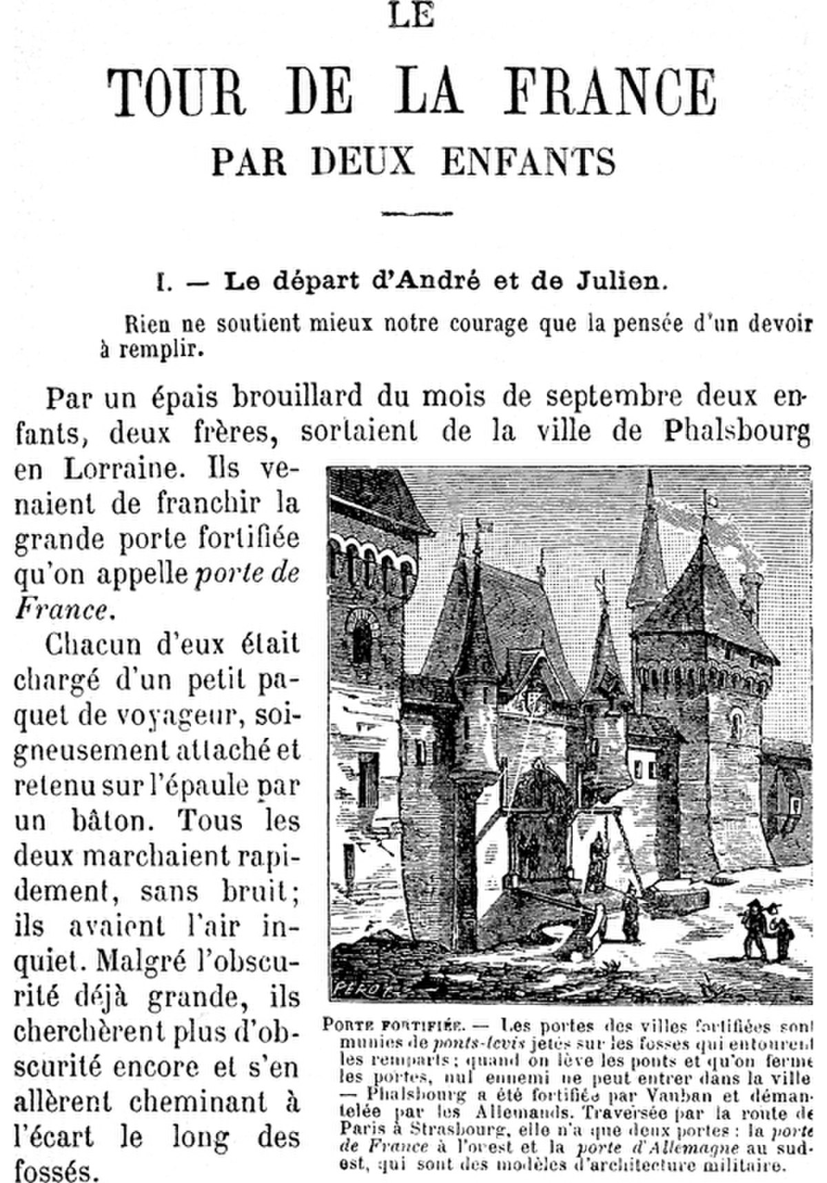Le Tour de la France par deux enfants