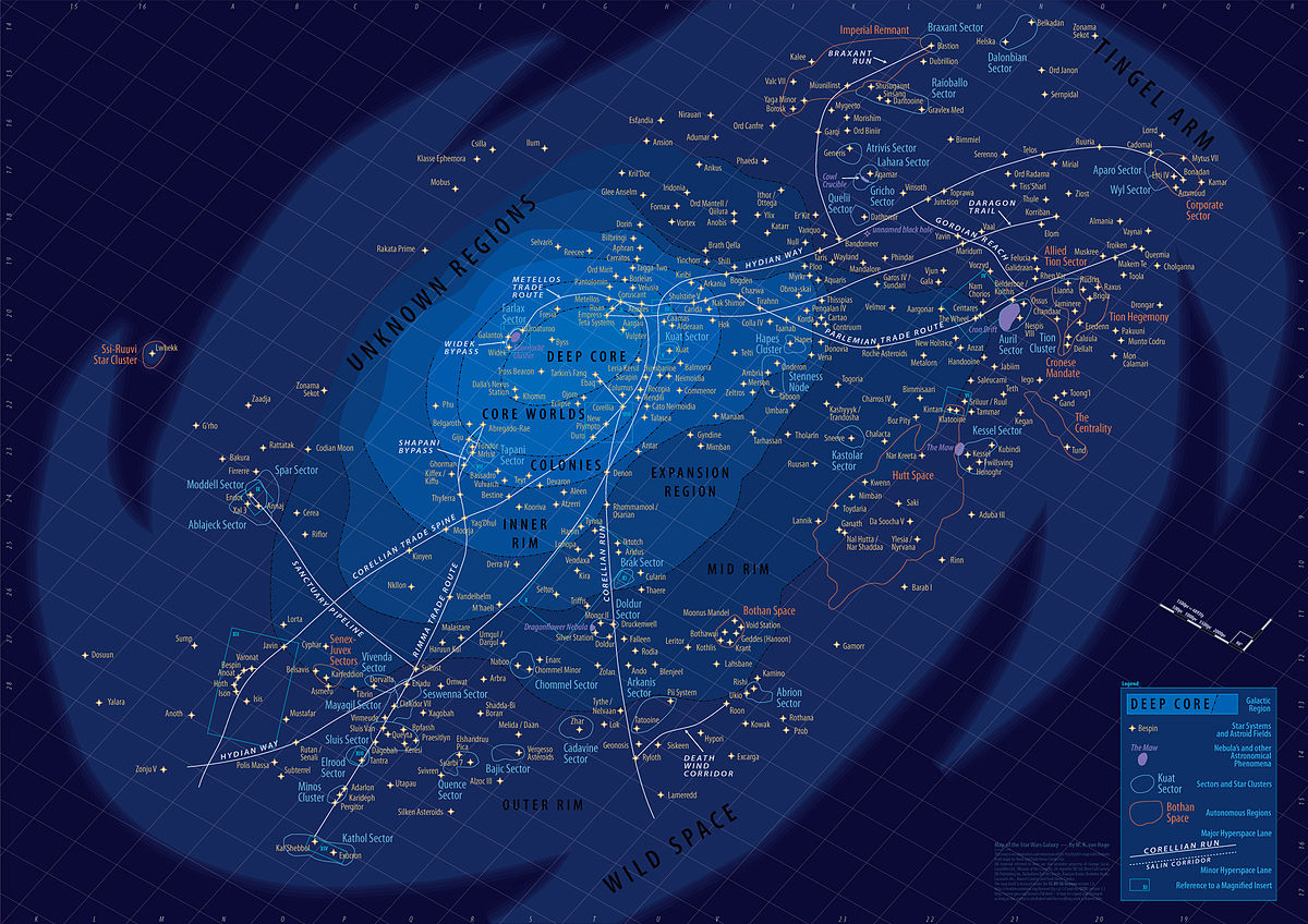 Liste des planètes de Star Wars