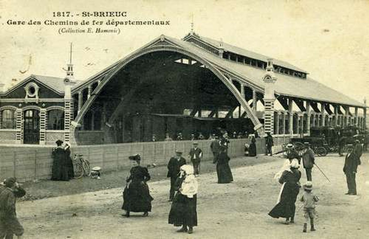 La Gare Centrale de Saint-Brieuc
