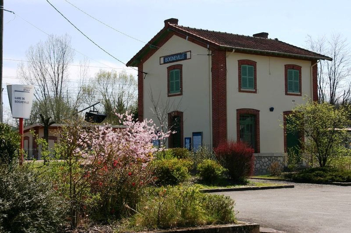 Le batiment de la gare