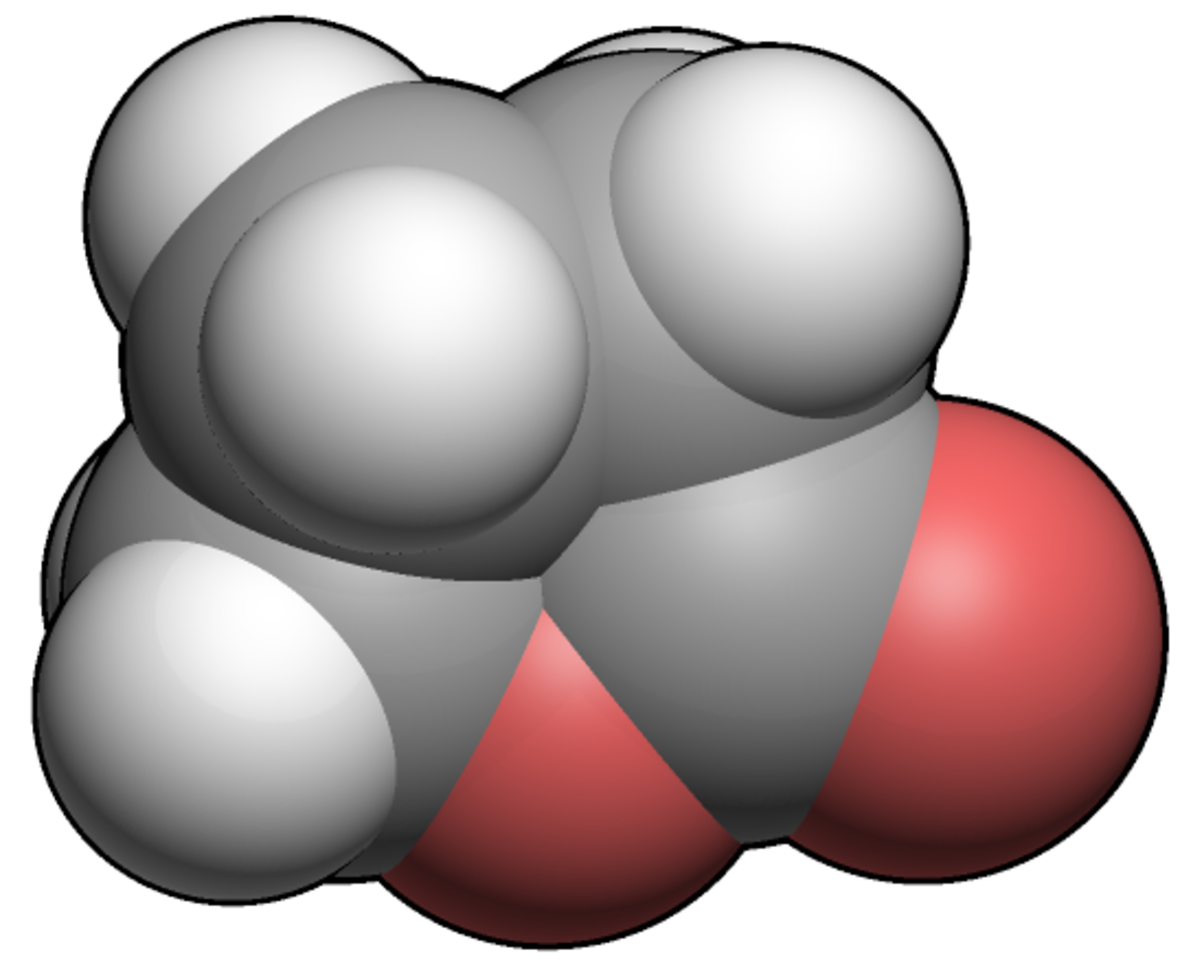 Structure du gamma-butyrolactone