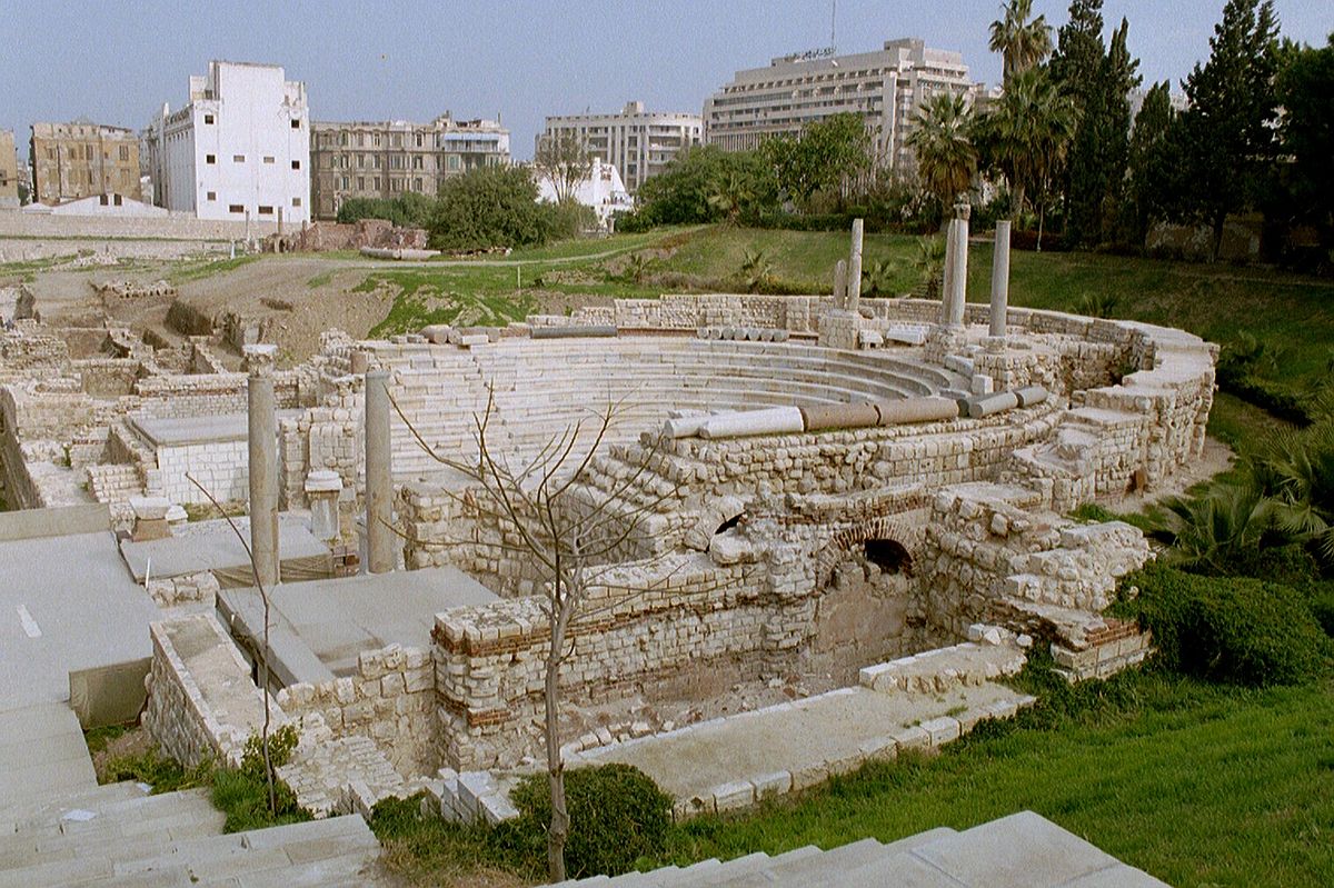 L'amphithéâtre romain de Kom-el-Dick