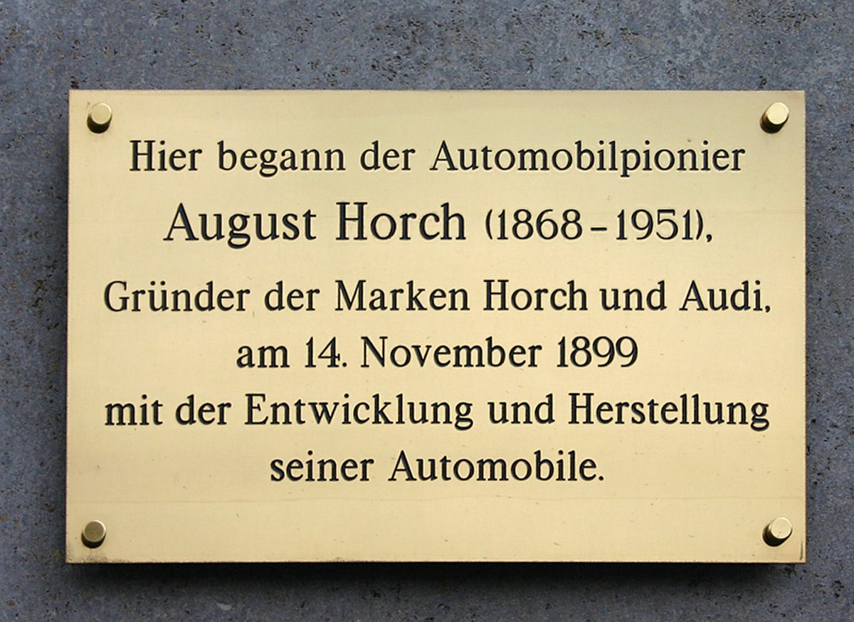 Tombe d'August Horch