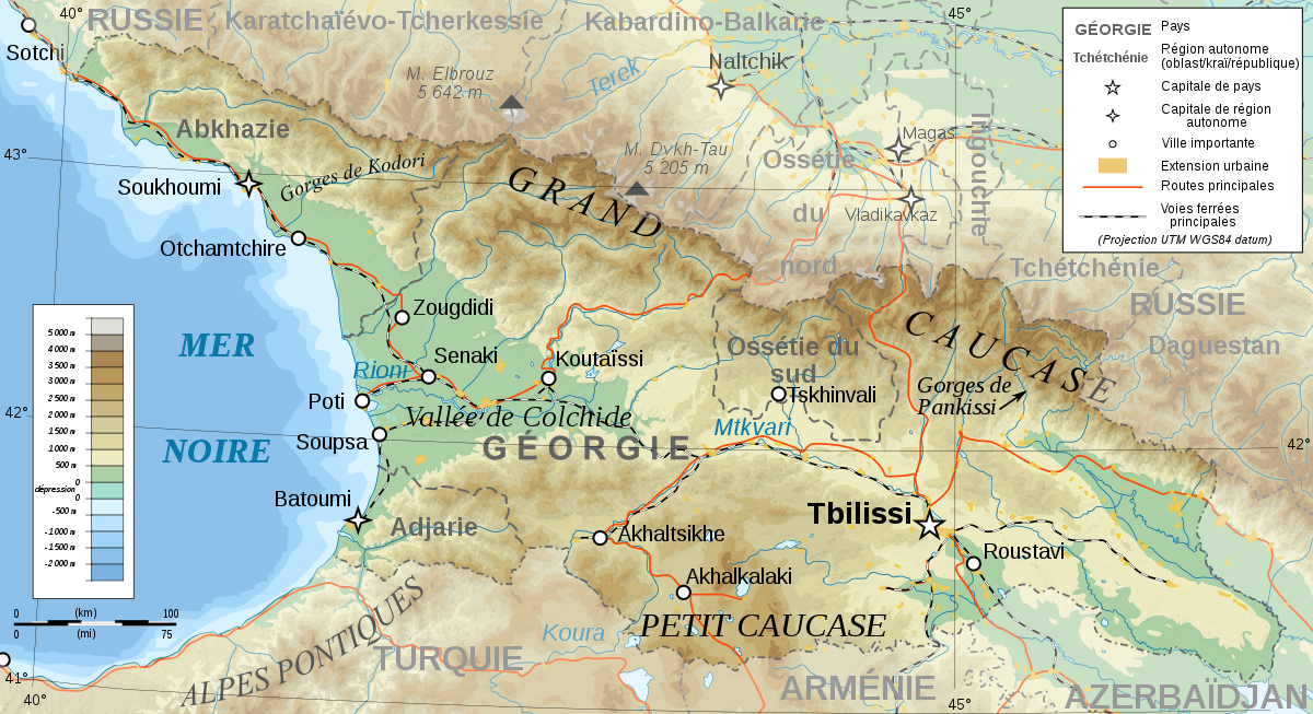 Géographie de la Géorgie