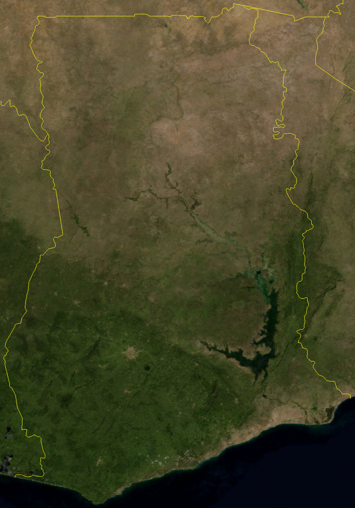 Géographie du Ghana