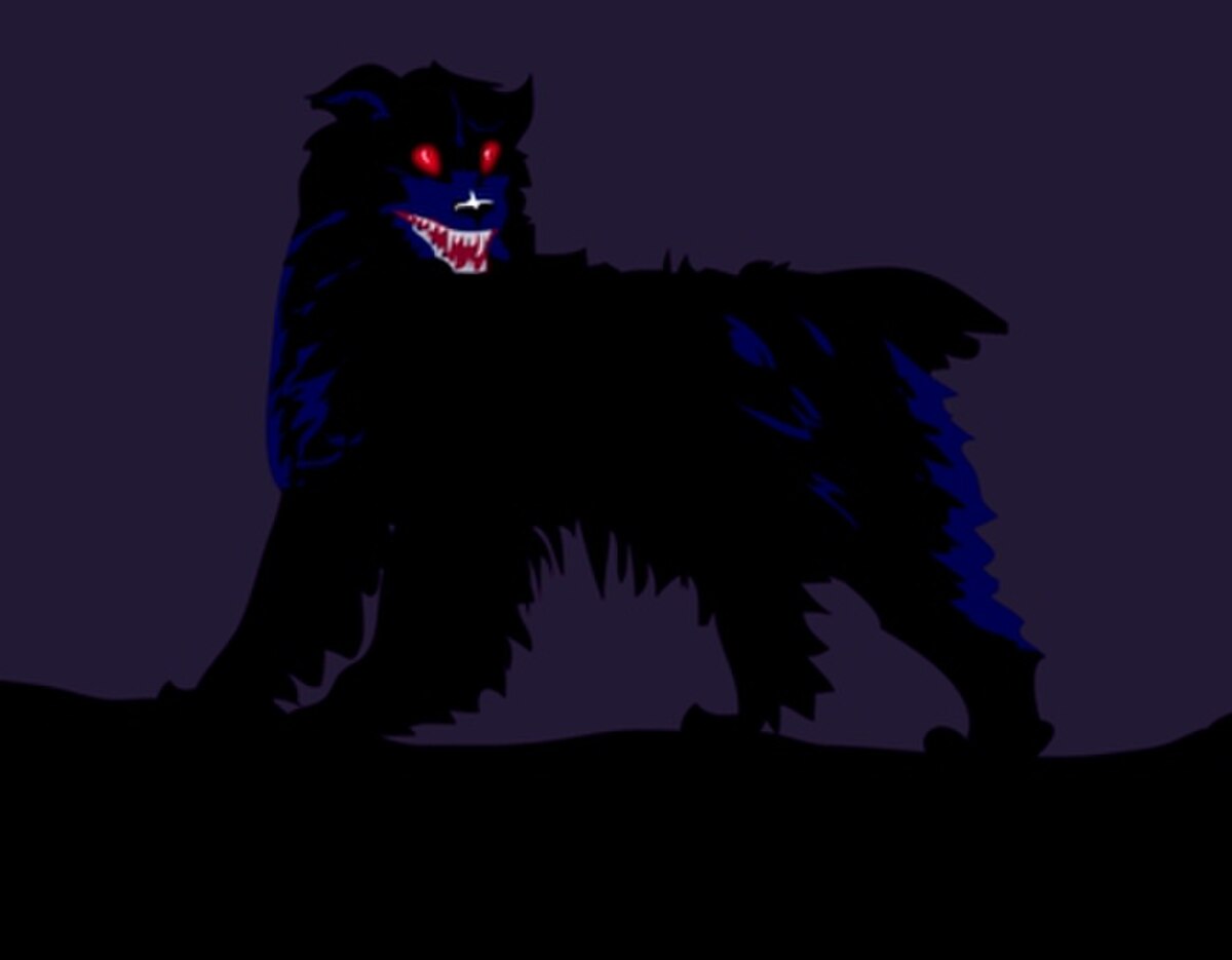 Chien noir (fantôme)