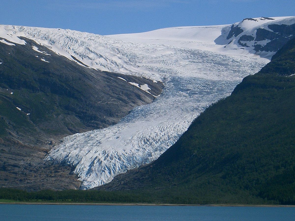 L'Engabreen en Norvège