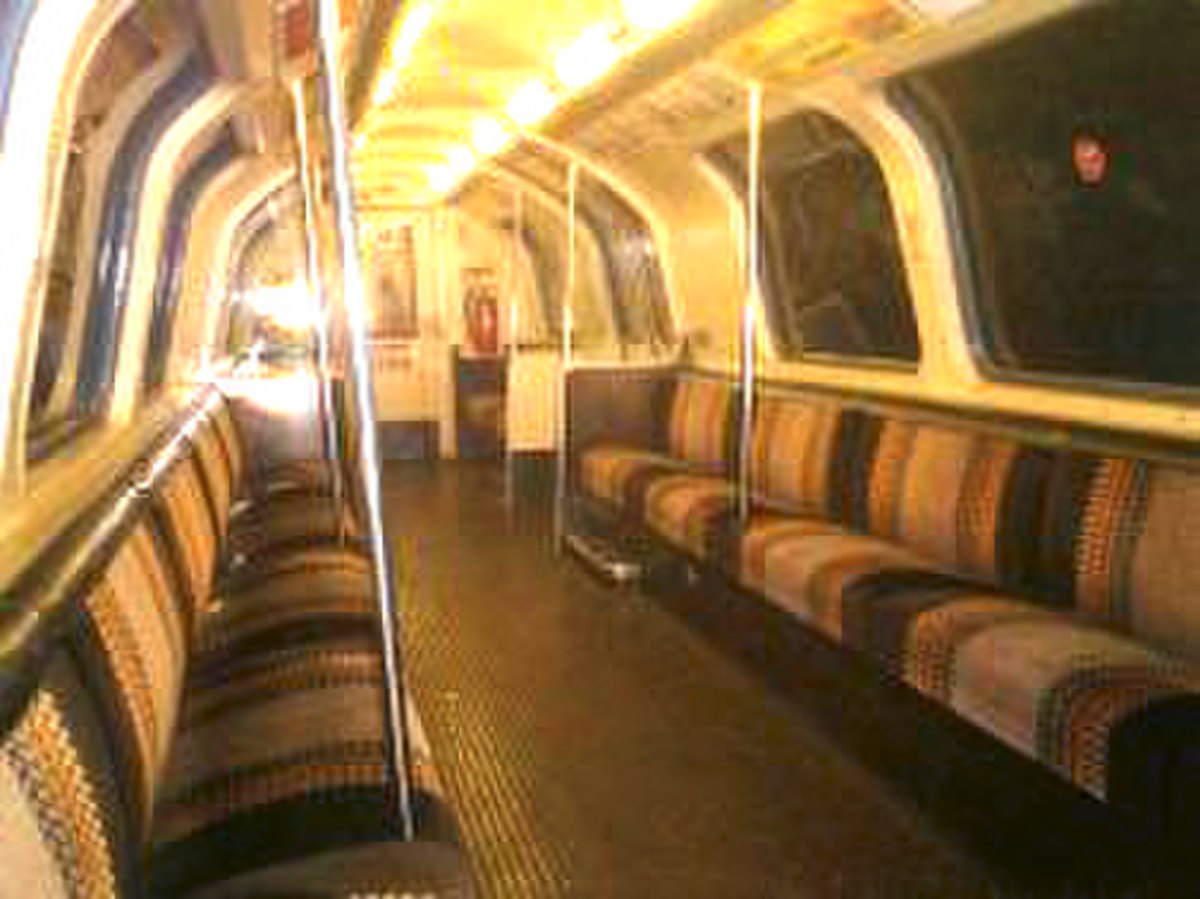 Intérieur d'une rame