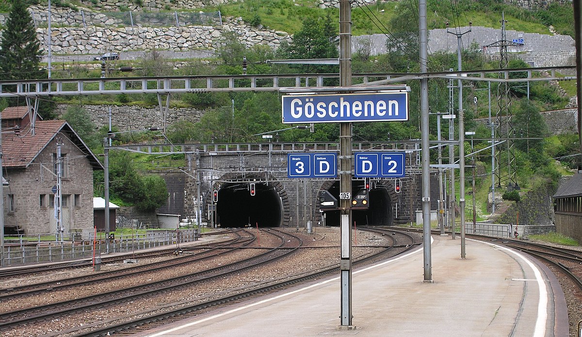 Tunnel ferroviaire du Saint-Gothard
