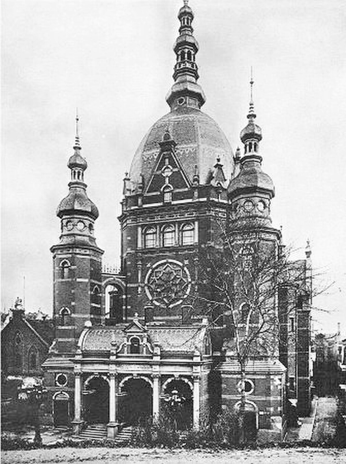 Grande synagogue de Dantzig (1887-1939)