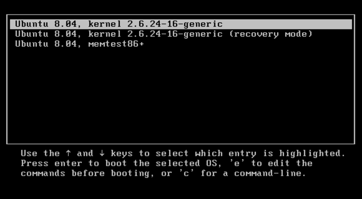 GRand Unified Bootloader
