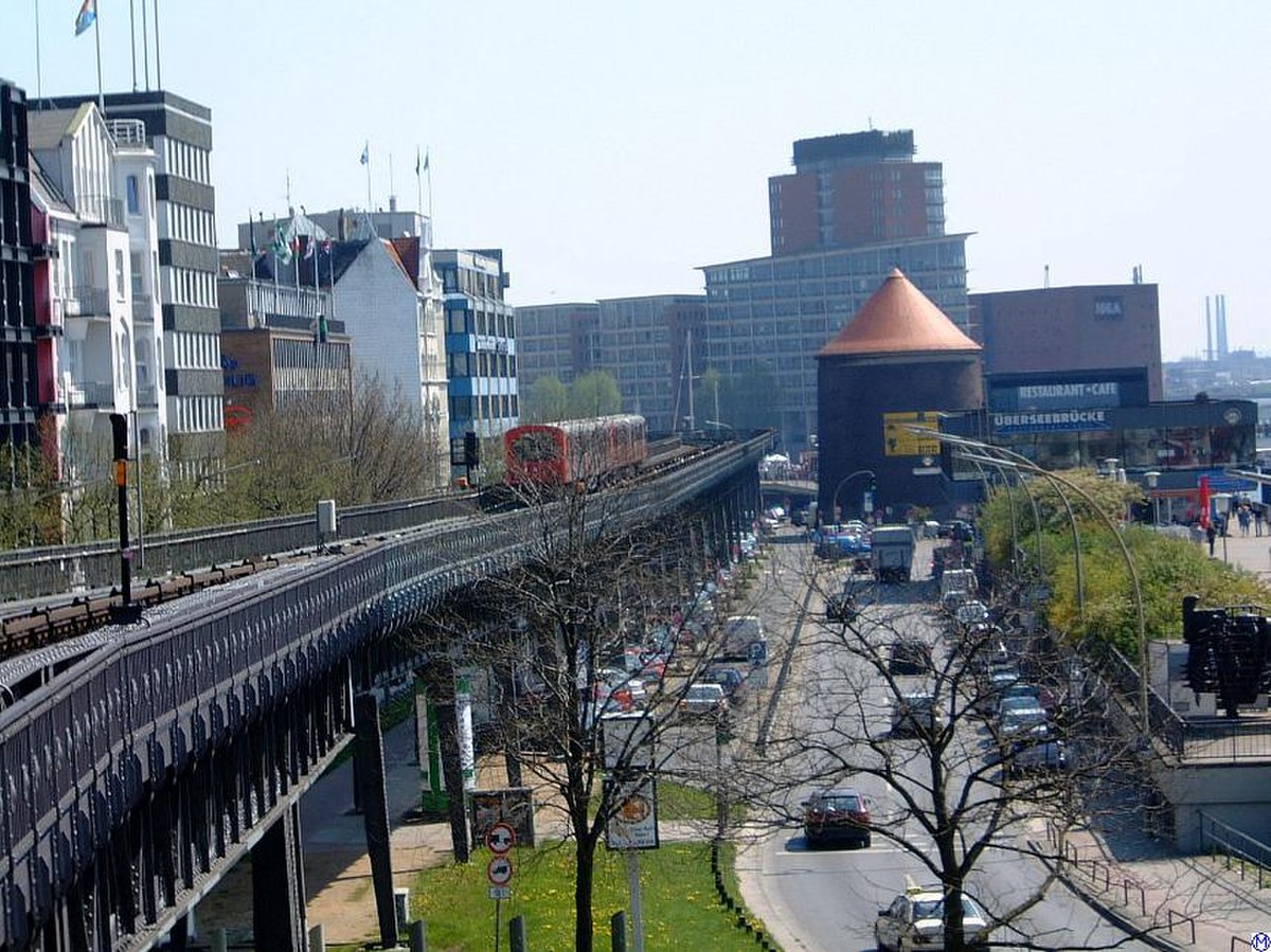 Métro de Hambourg près de Vorsetzen