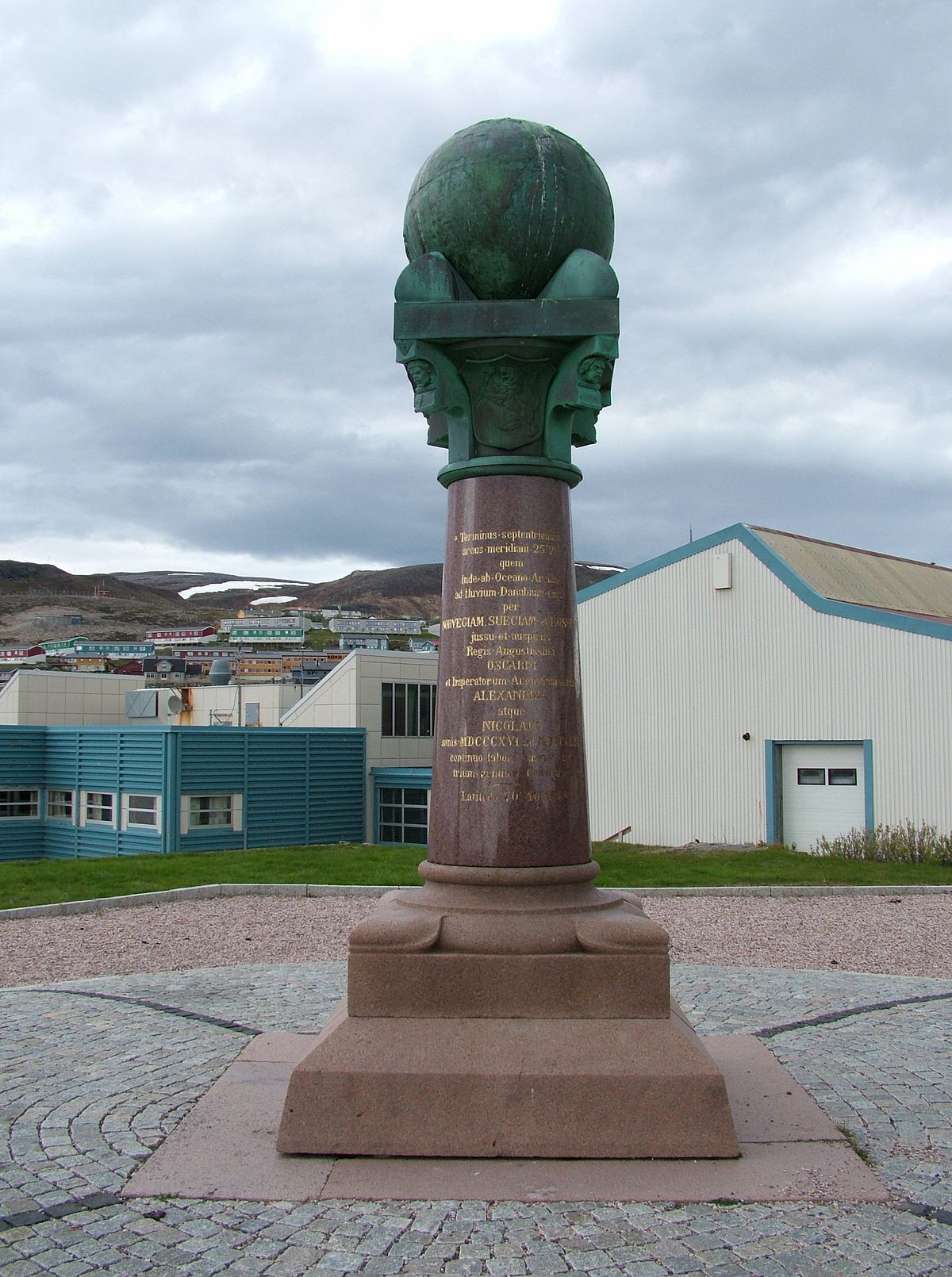 Borne de Fuglenes à Hammerfest