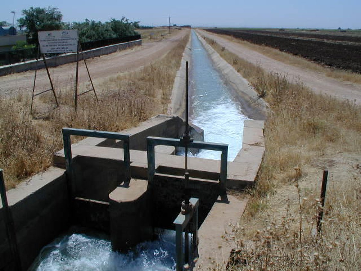 Canal d'irrigation en Anatolie