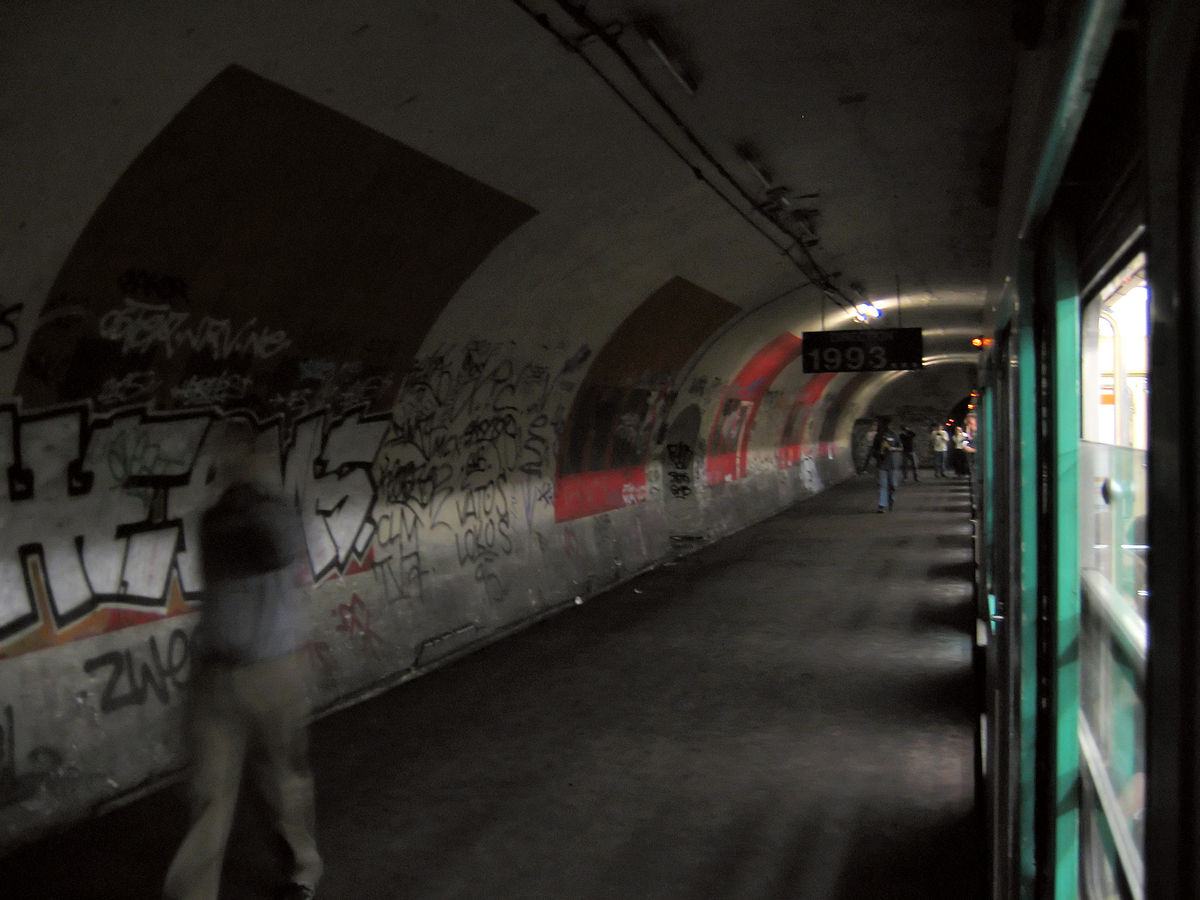 Liste des stations fantômes du métro de Paris