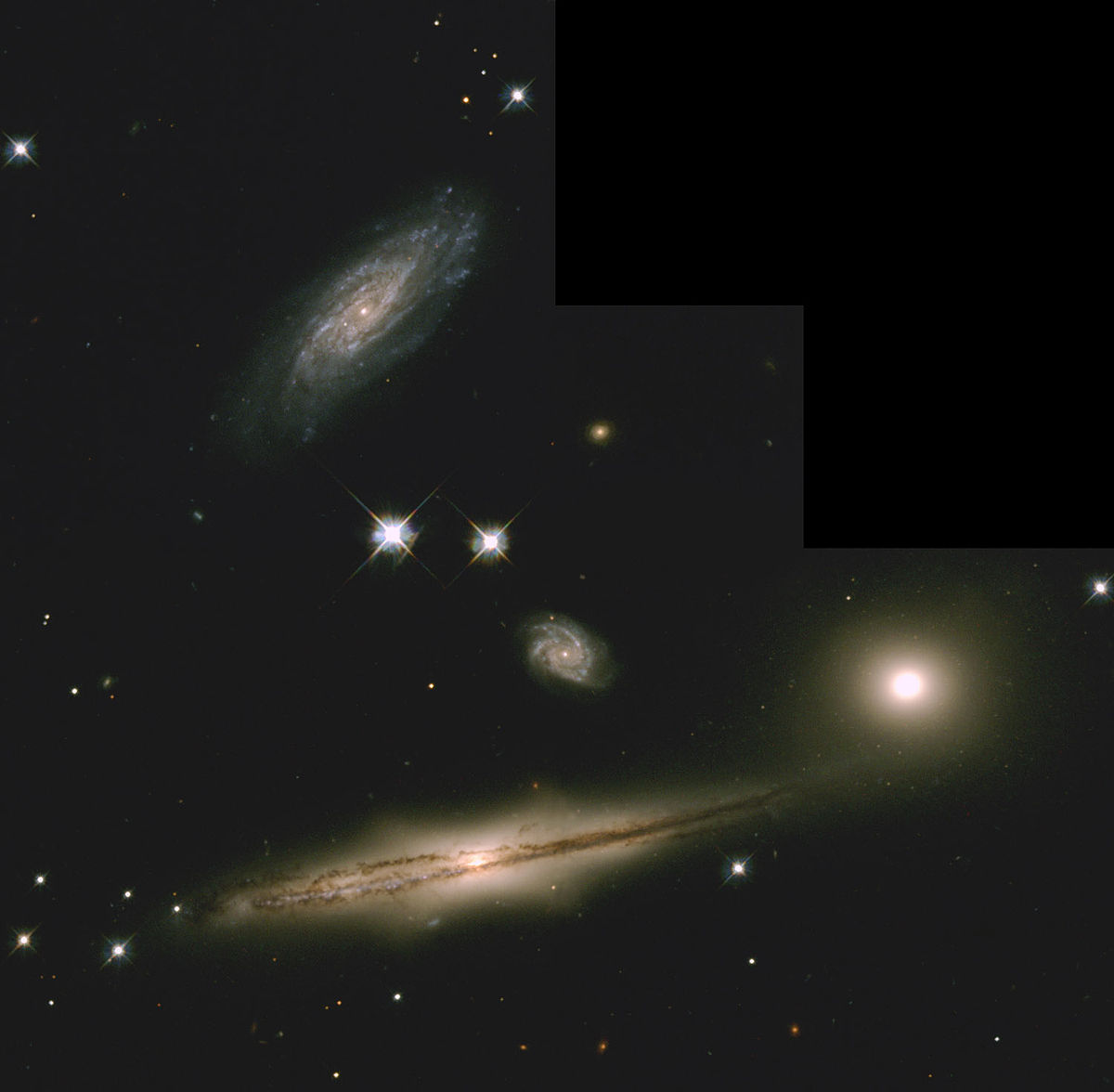 Groupe galactique HCG 87.