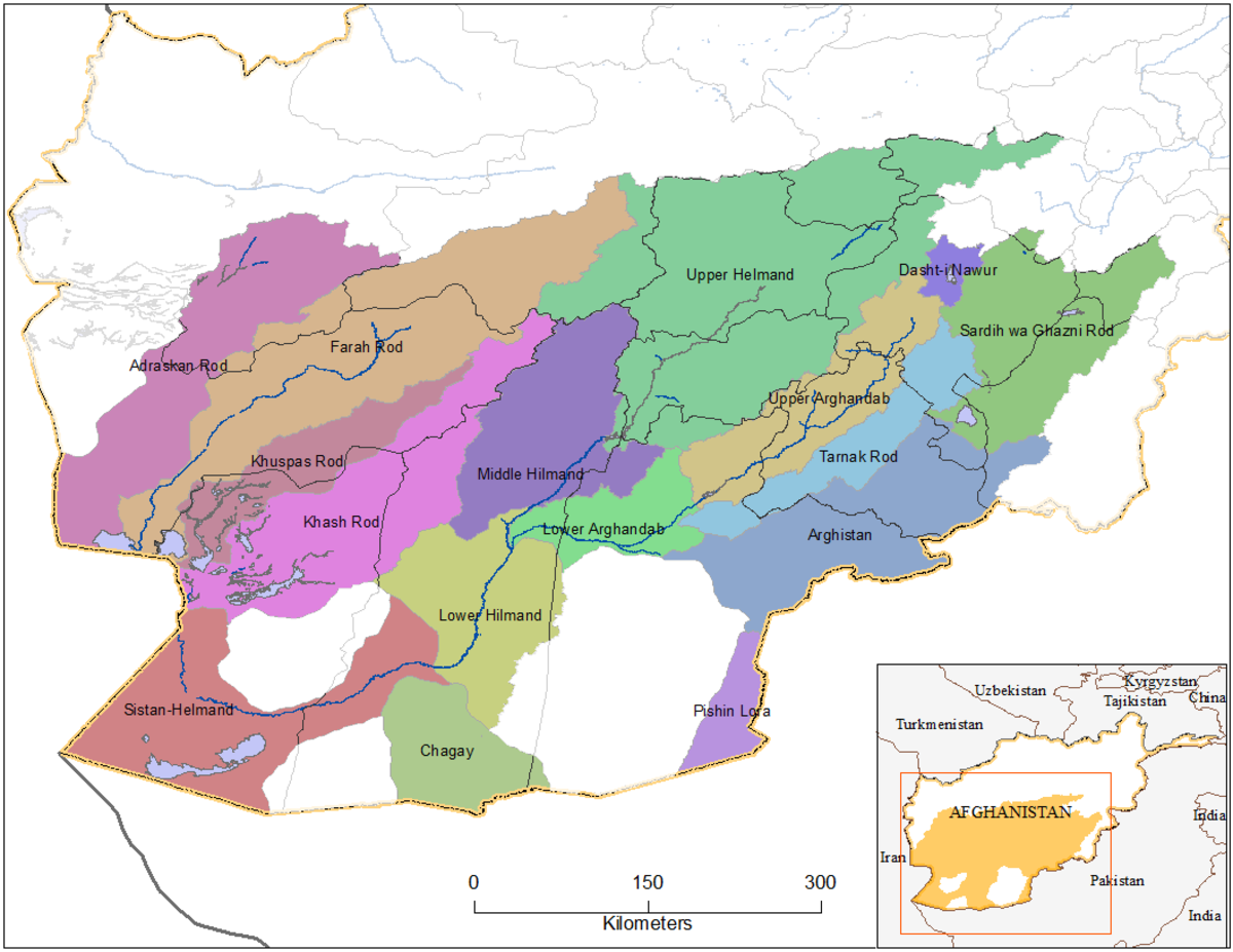Le système Helmand-Hamouns.