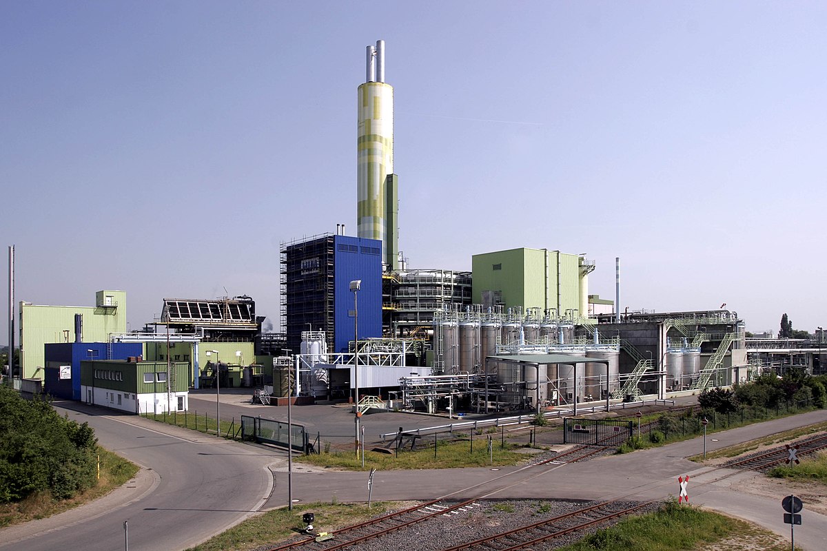 Usine de traitement de déchets