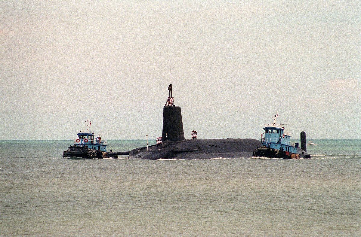 Le SNLE HMS Vanguard