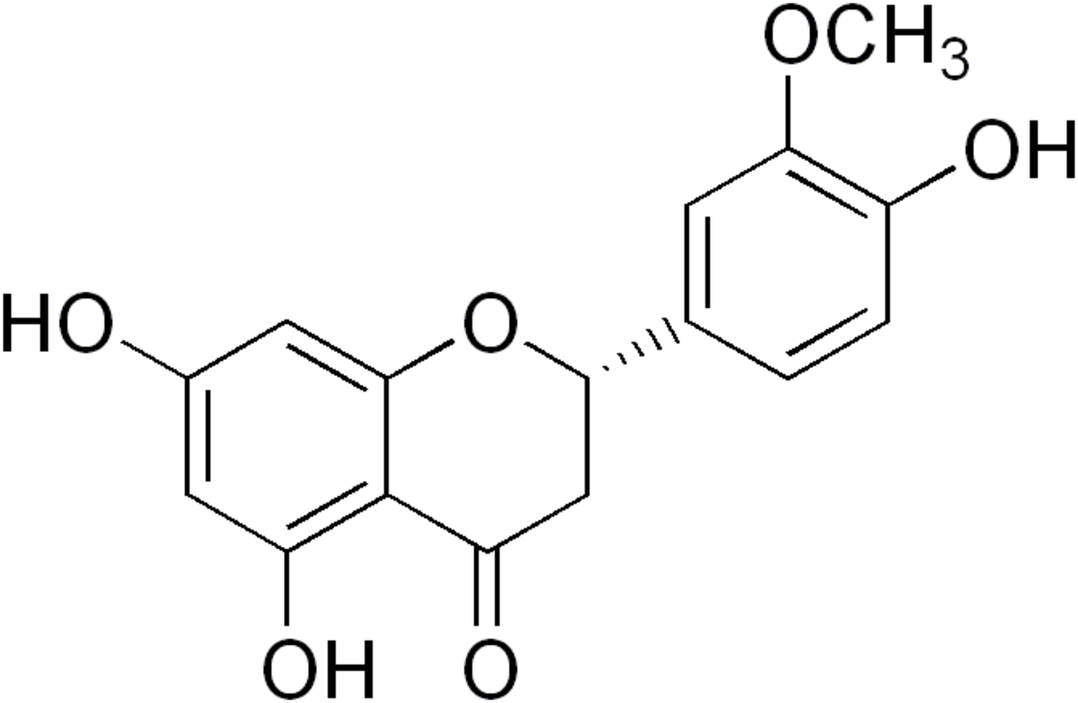 Structure de l'homoeriodictyol.