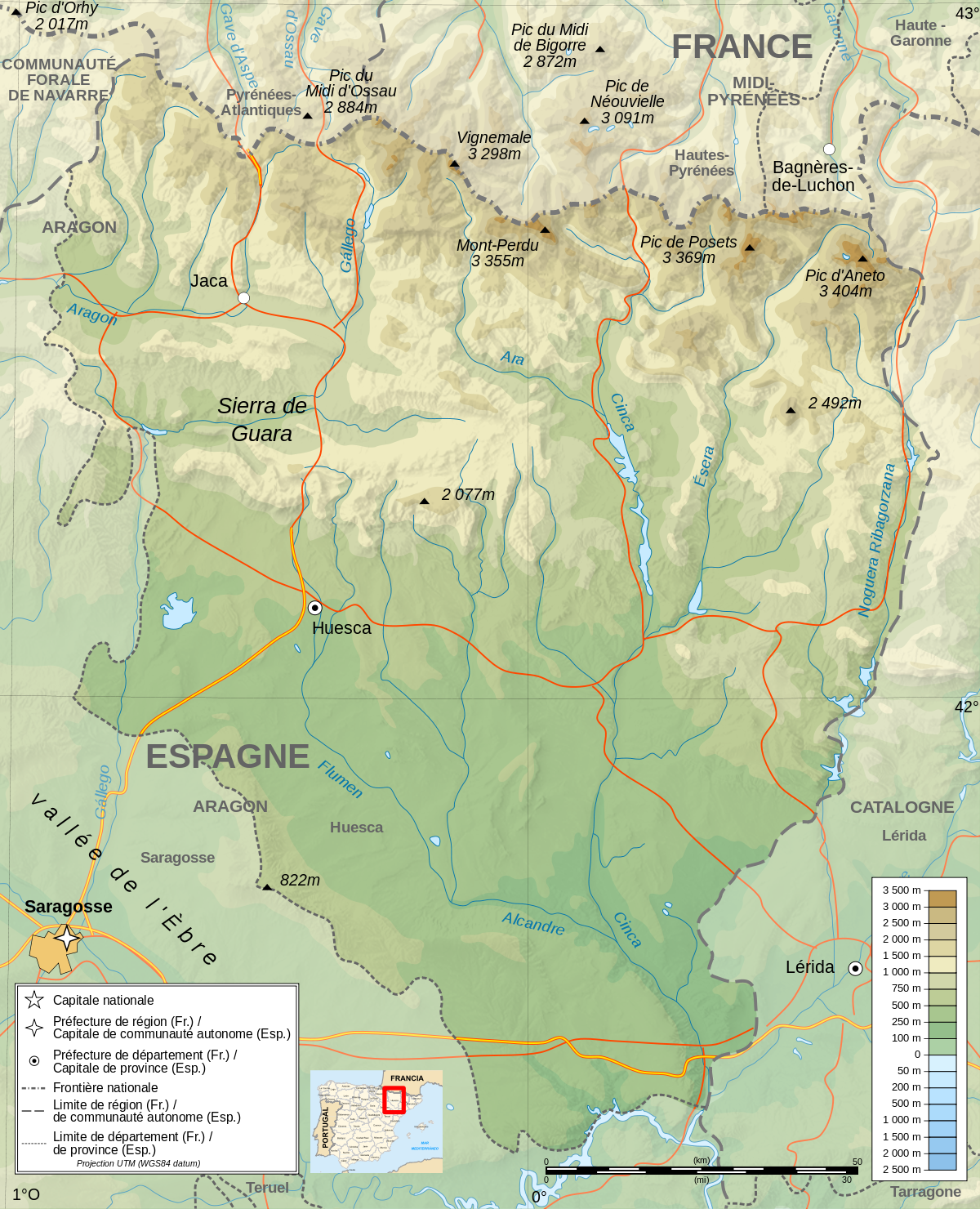 (Voir situation sur carte : Huesca)