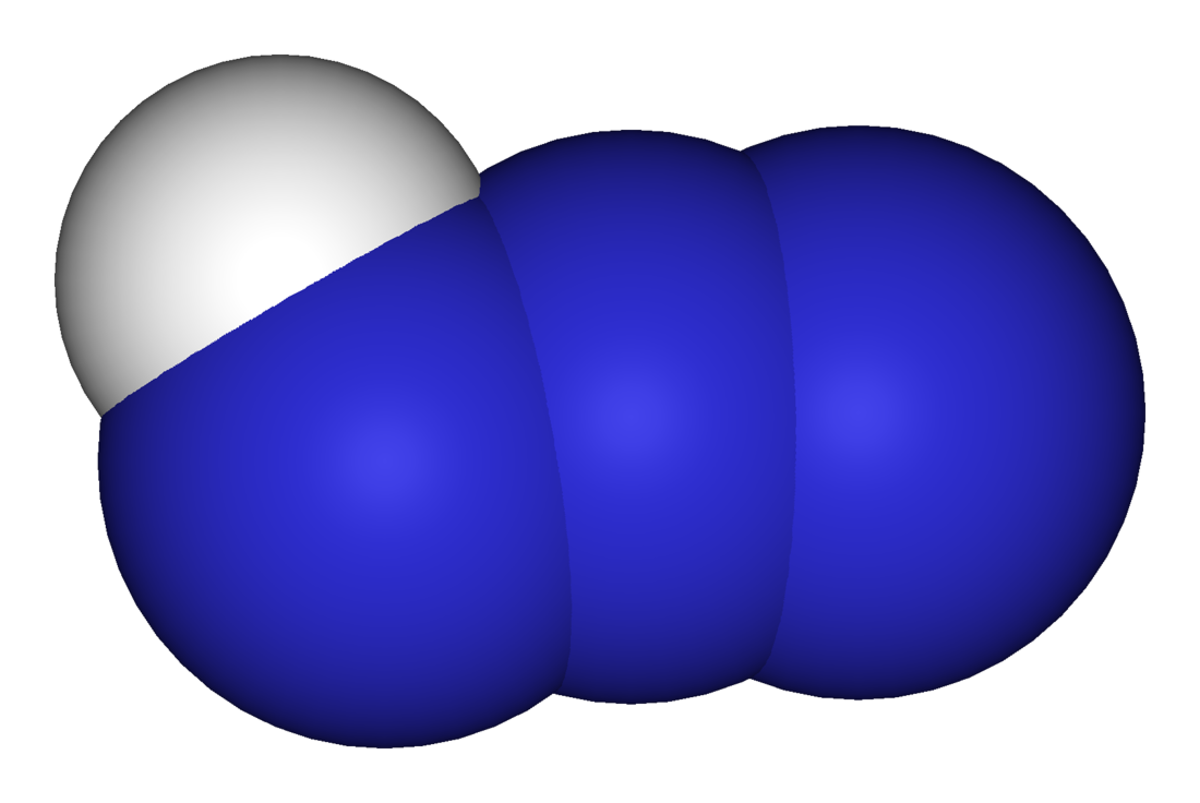 Structure de l'azoture d'hydrogène