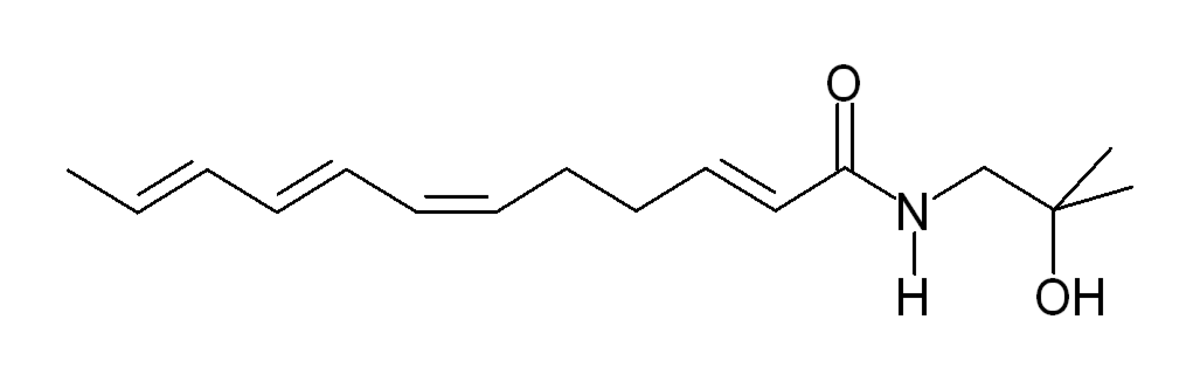 Alpha hydroxy sanshool