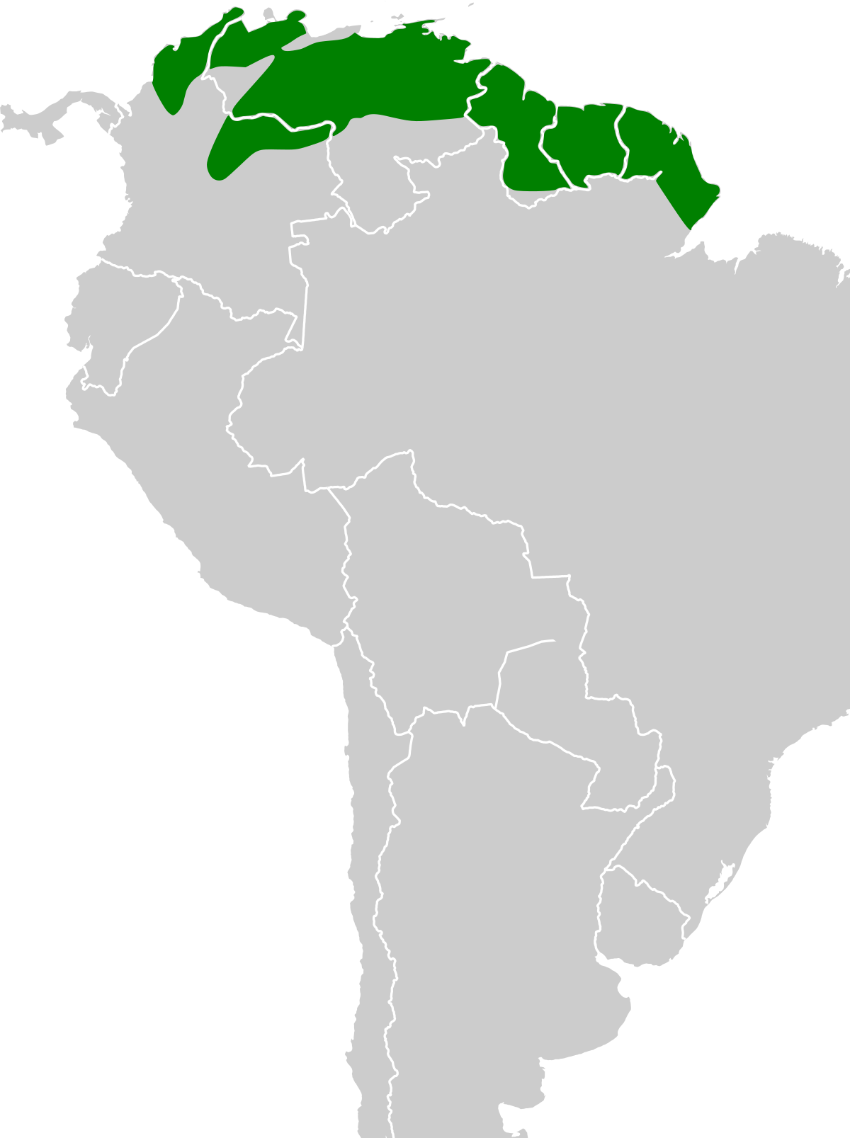 Icterus nigrogularis map.svg