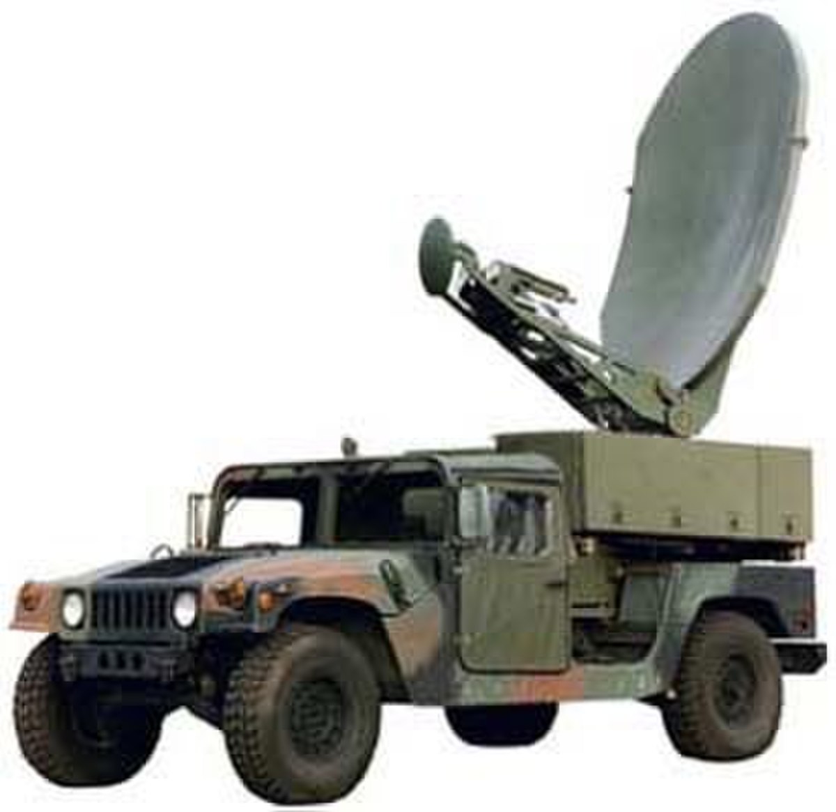 Humvee avec radar START.
