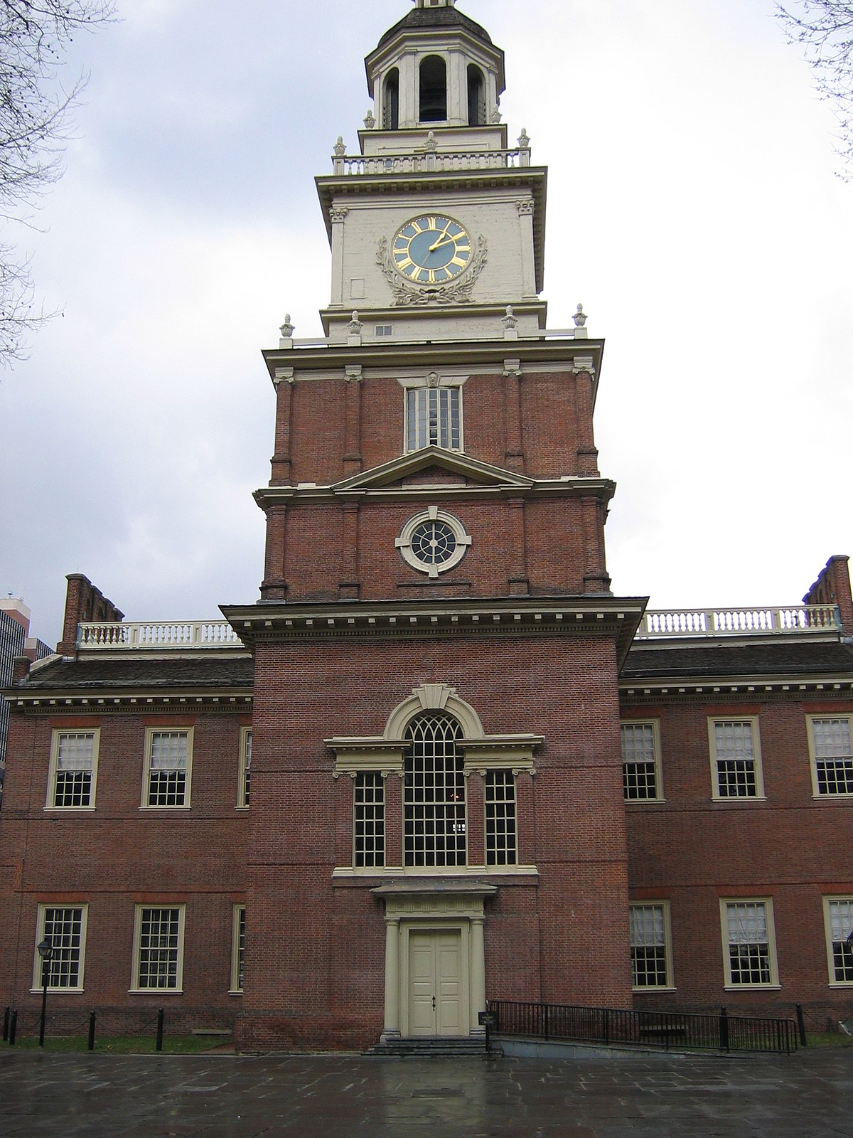Philadelphie, Independence Hall, le bâtiment où fut signée la déclaration d'indépendance américaine en 1776