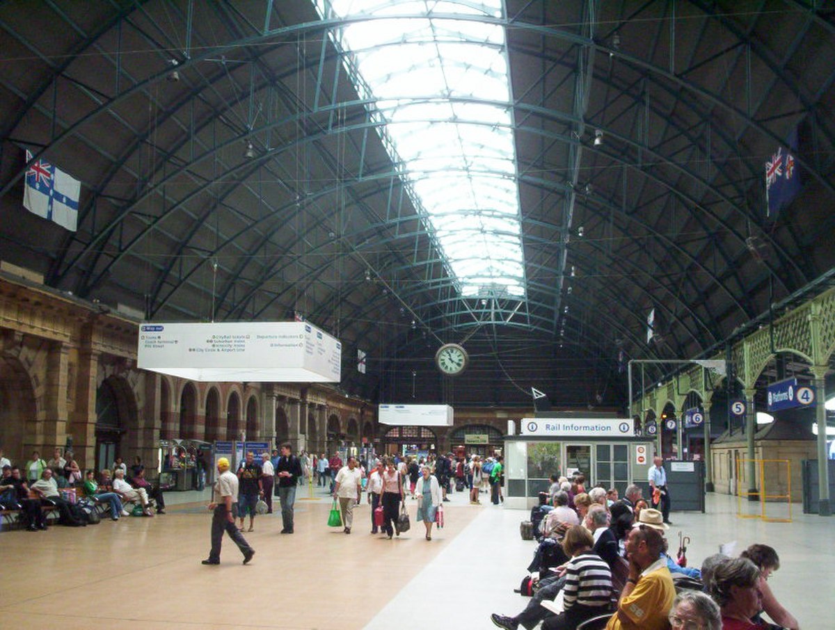 Salle des pas perdus de la Gare Centrale de Sydney, Australie