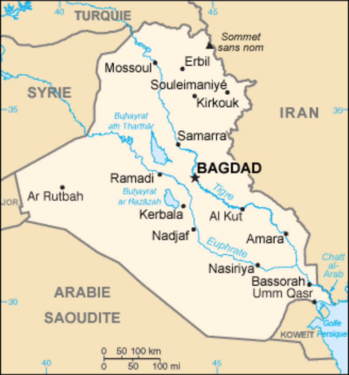 Géographie de l'Irak