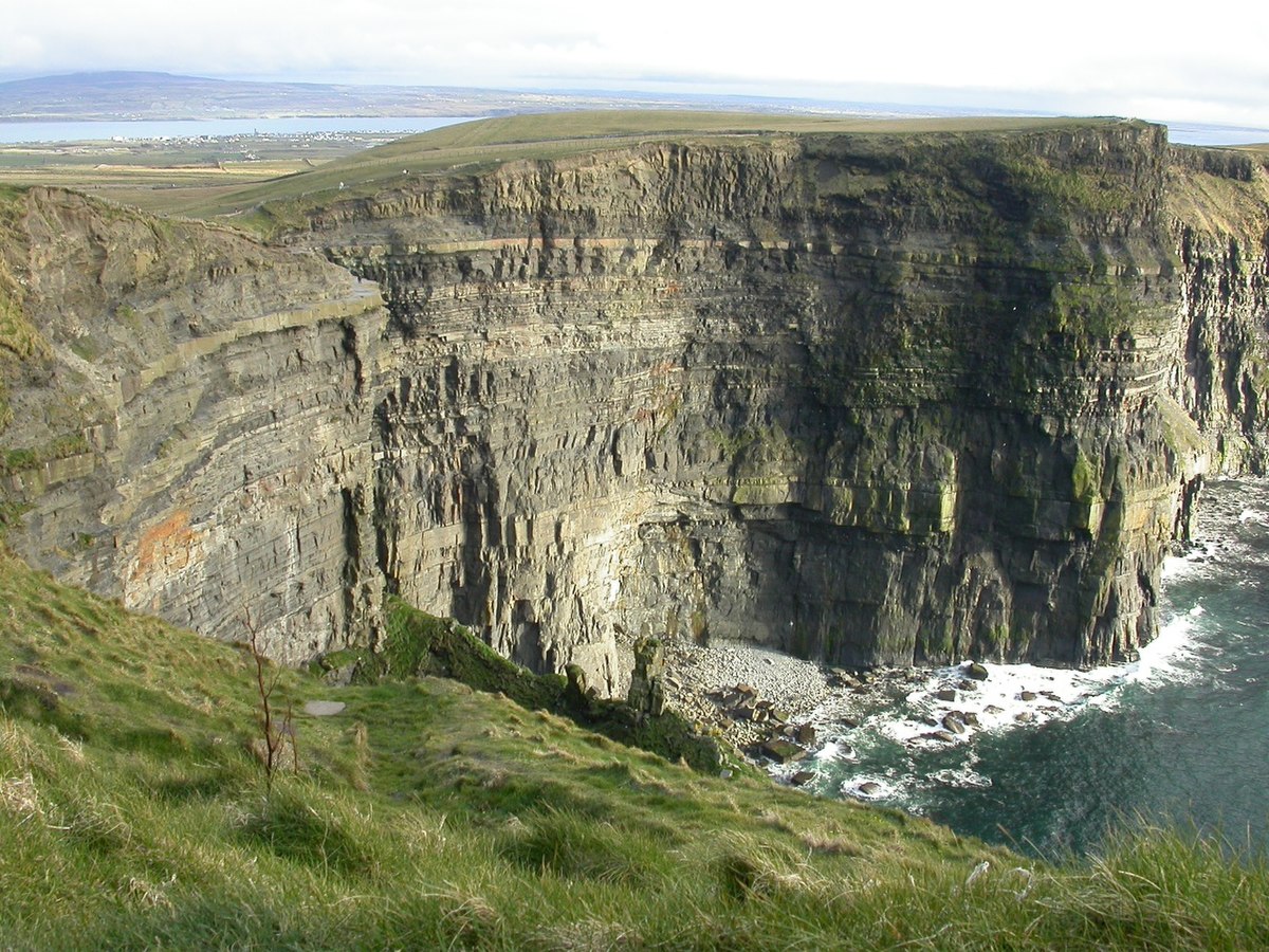 Les falaises de Moher en Irlande
