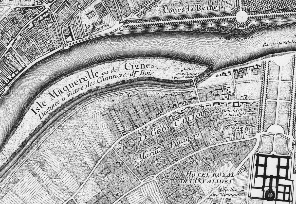 Île des Cygnes (ancienne île de Paris)