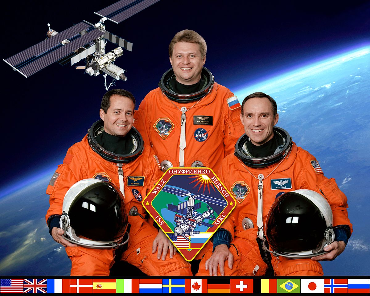 Portrait de l'équipage de l'Expédition 4