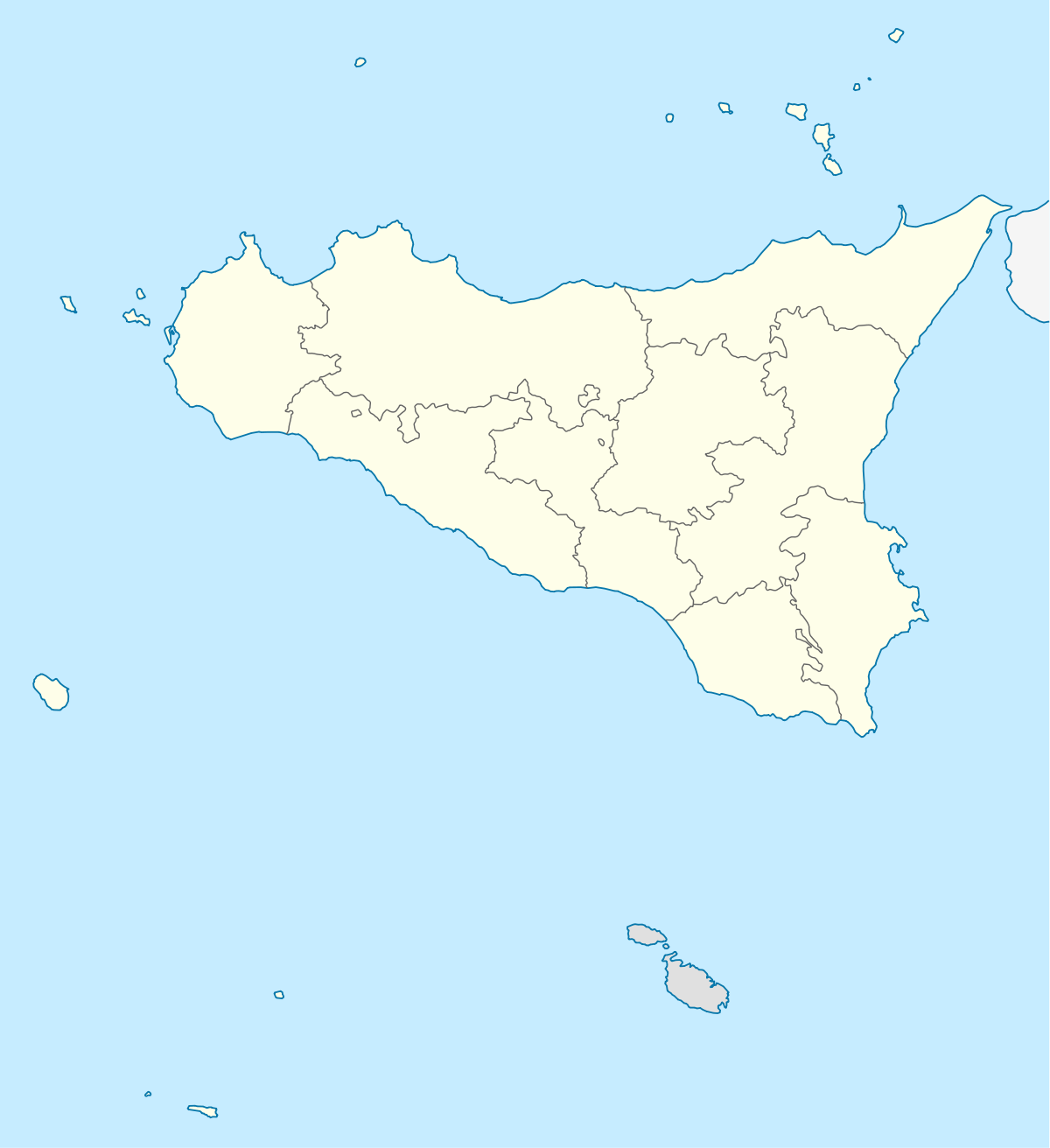 (Voir situation sur la carte de la zone Sicile)