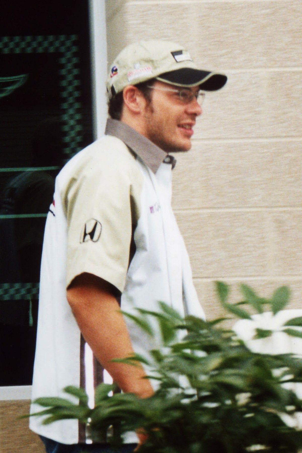 Jacques Villeneuve au Grand prix des États-Unis en 2002