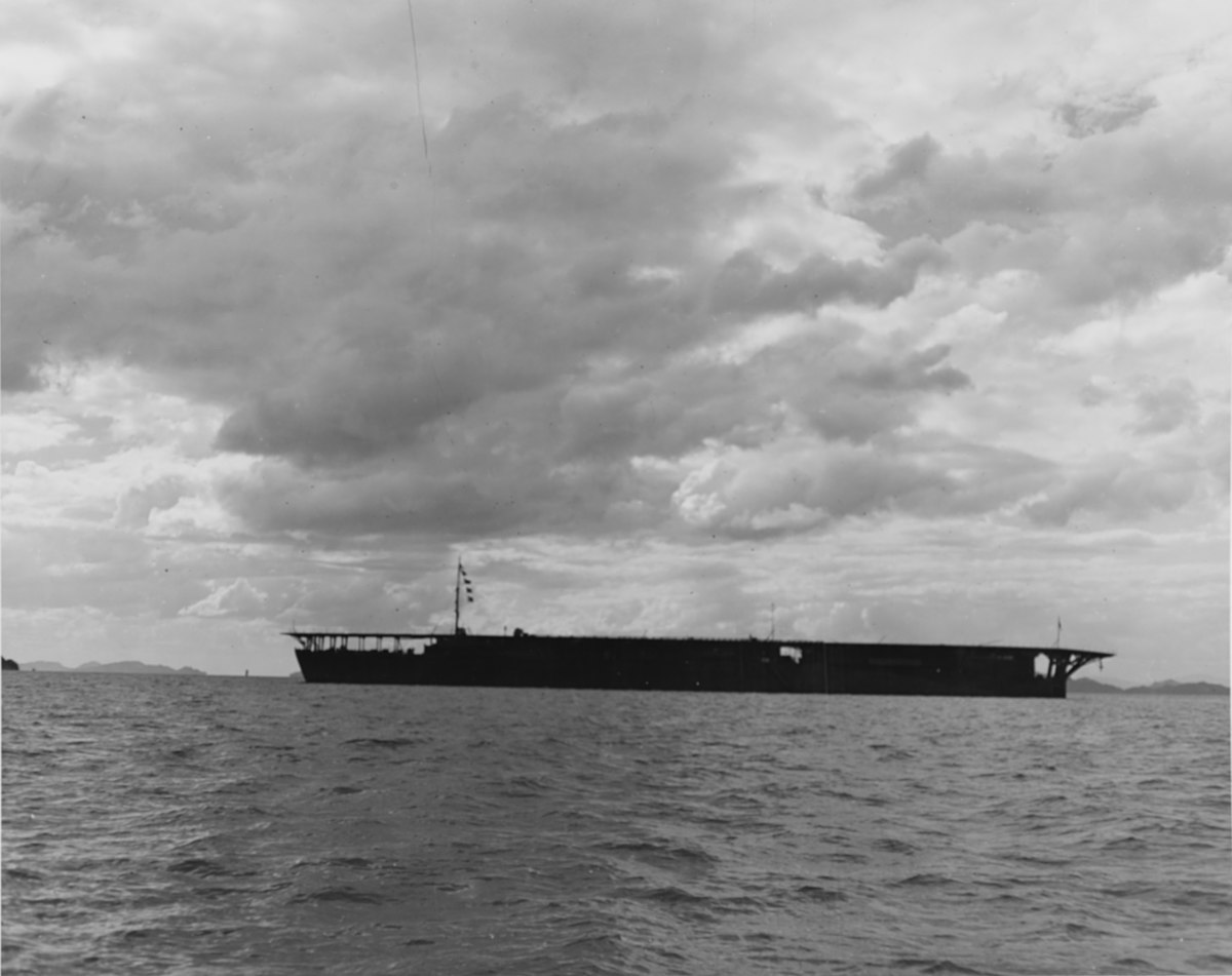 Près de Kure en octobre 1945
