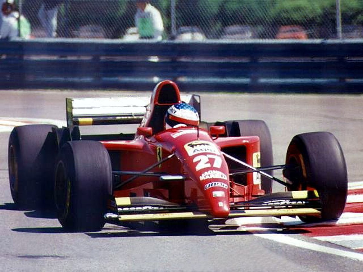 Jean Alesi au GP du Canada 1995