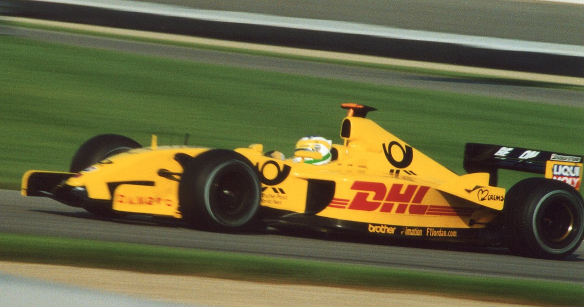 Au GP des États-Unis 2002 sur la Jordan-Honda.