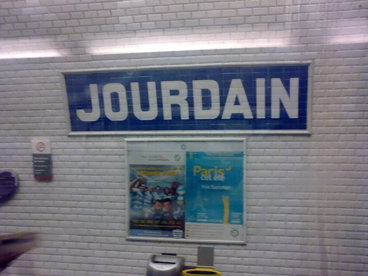Jourdain (métro de Paris)