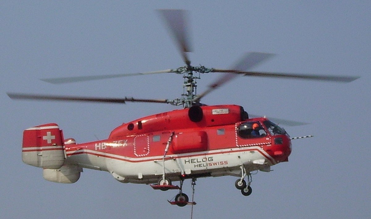 Hélicoptère Kamov Ka-32 de la compagnie suisse Heliswiss
