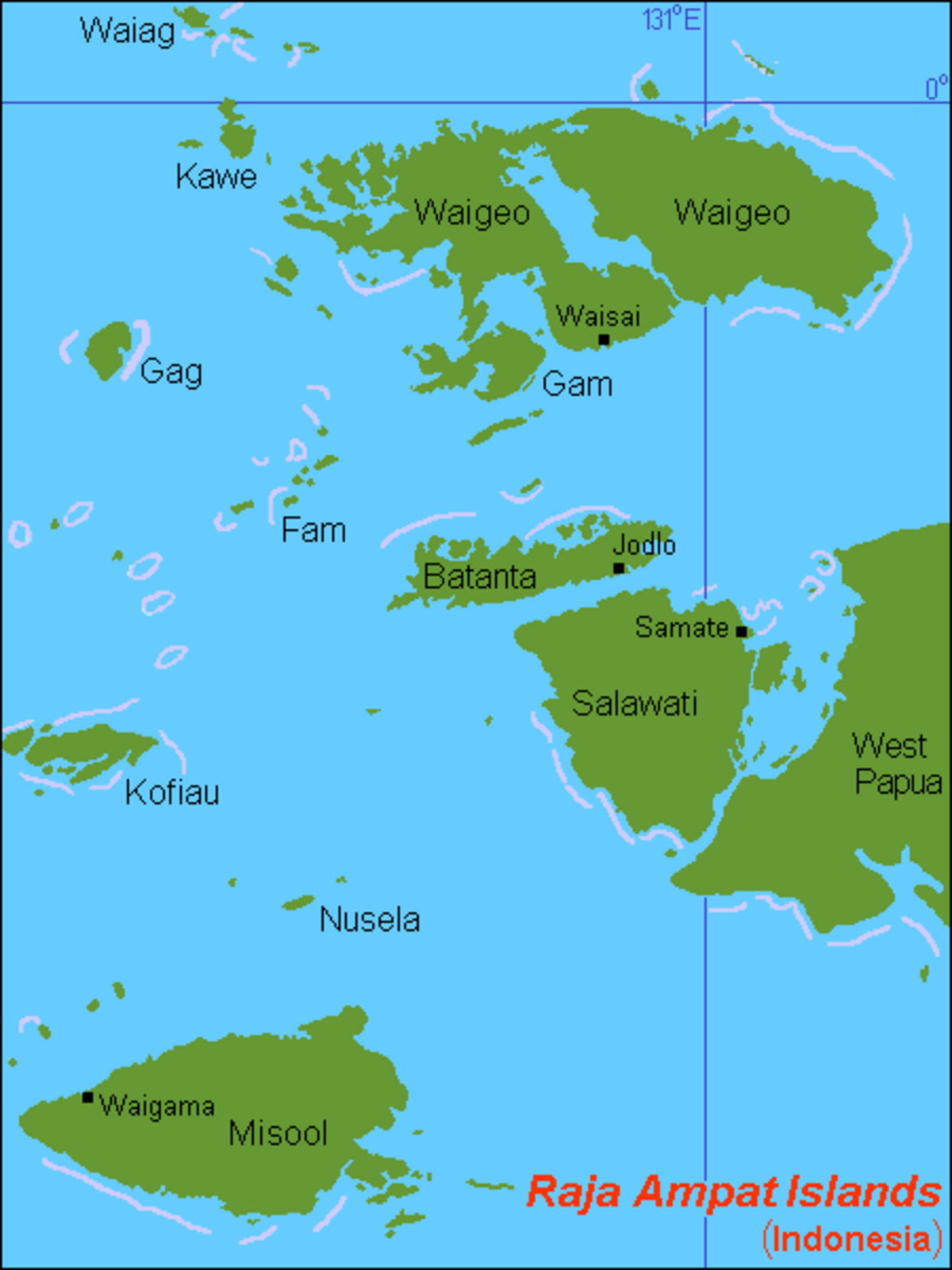 Îles Raja Ampat