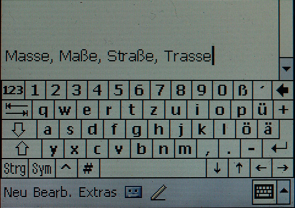 Clavier virtuel