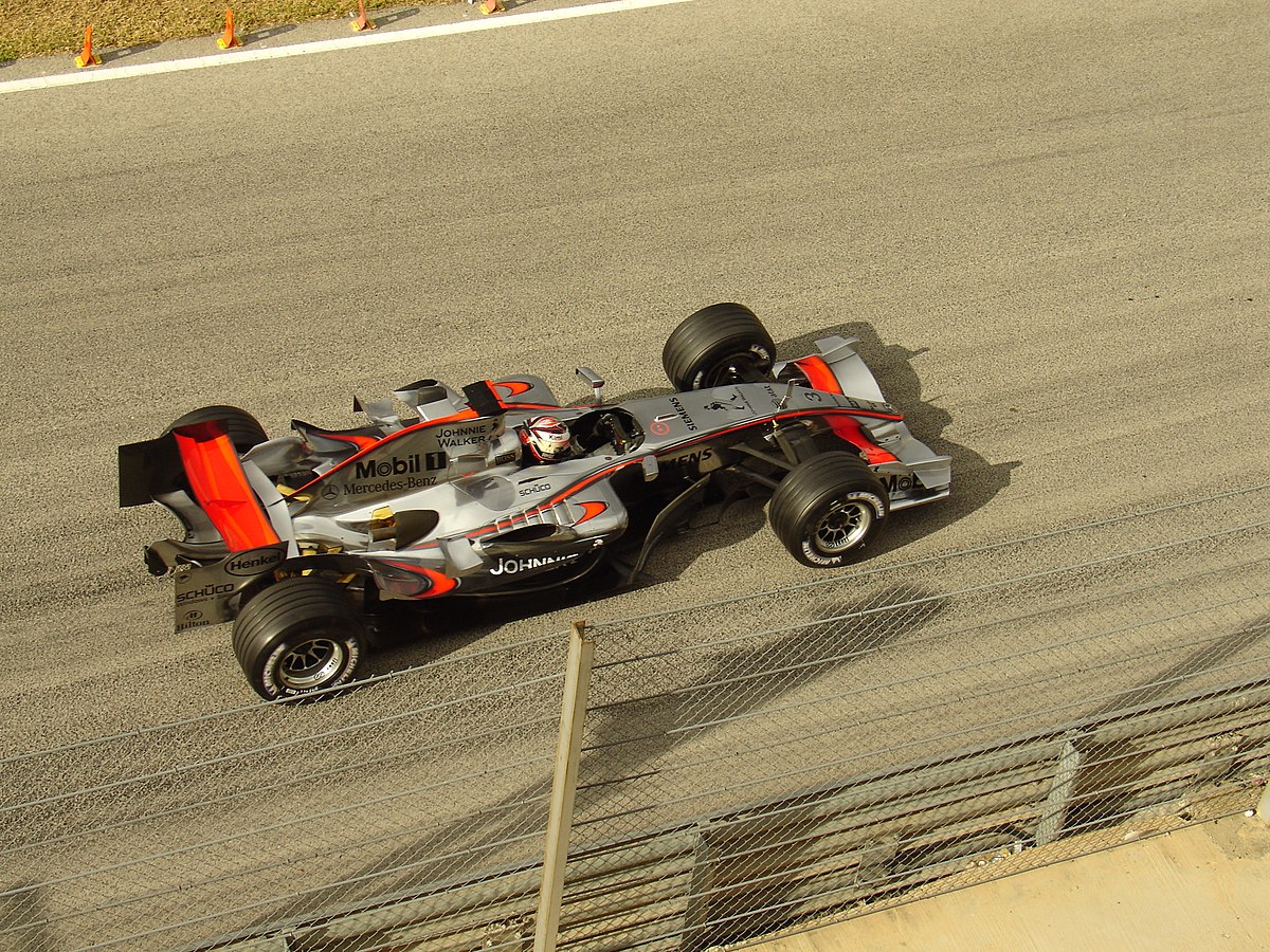 Kimi Räikkönen lors des premiers essais de la MP4-21