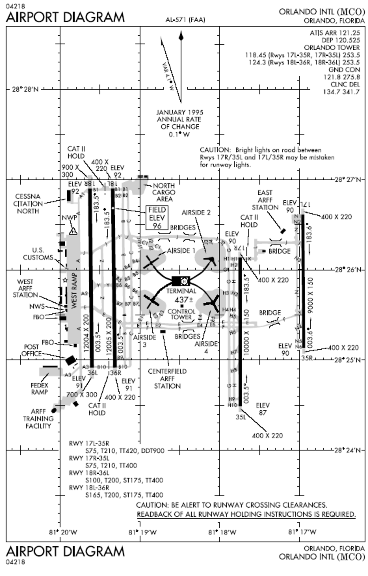 Aéroport international d'Orlando
