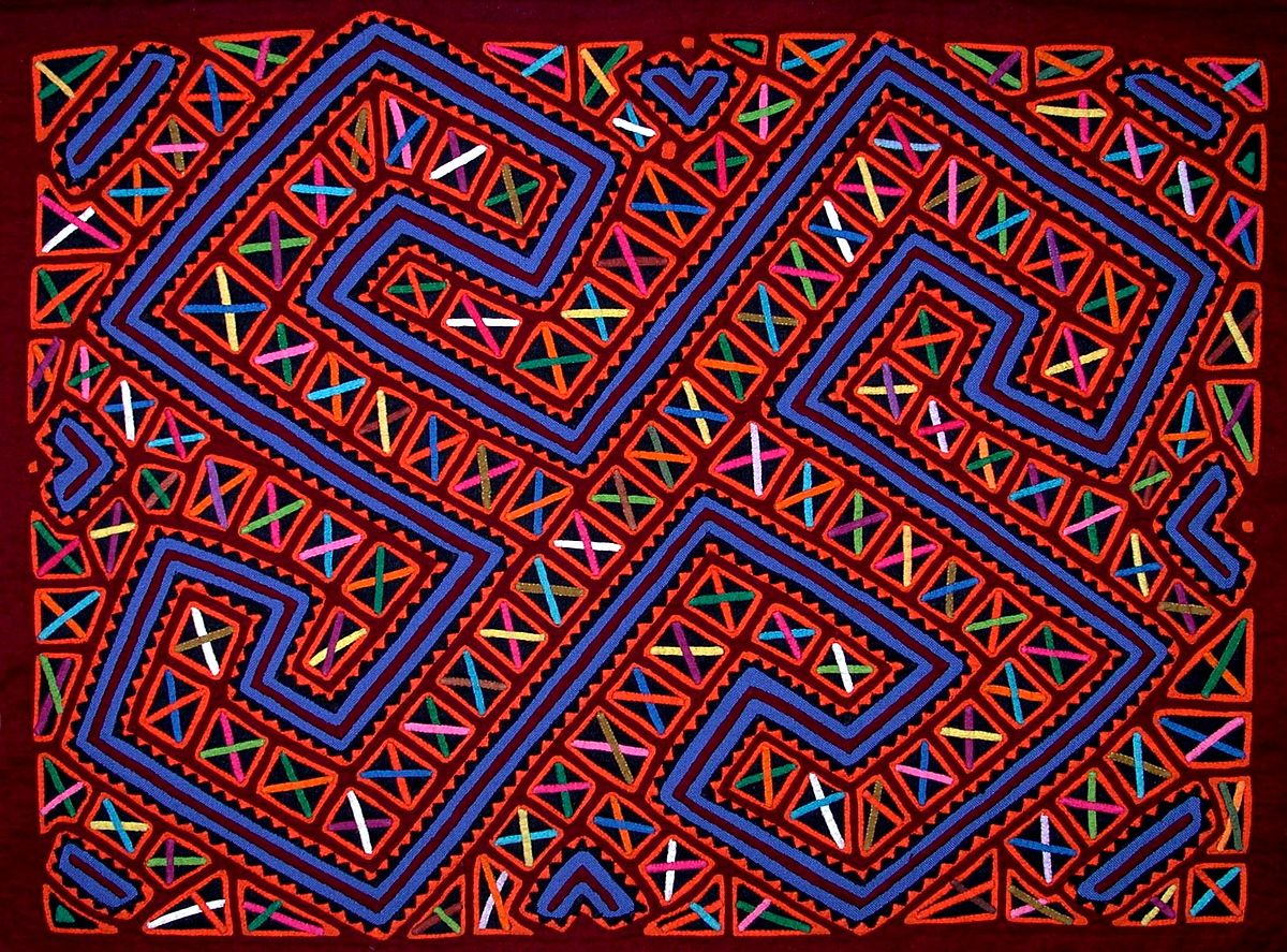 Mola, broderie traditionnelle kuna